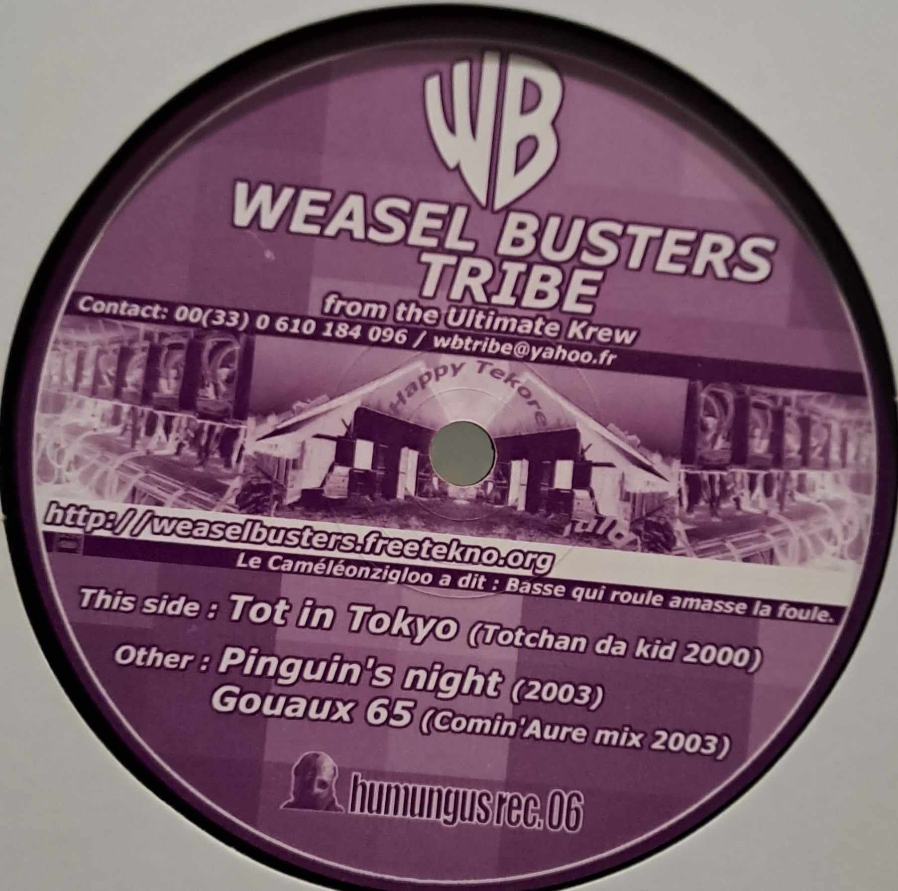 Humungus 06 - vinyle freetekno